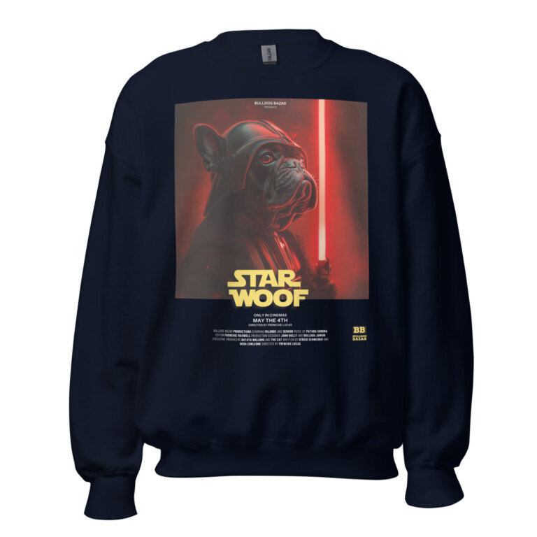 unisex crew neck sweatshirt navy front 6978d481378af